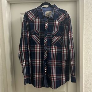 Men’s pearl snap shirt